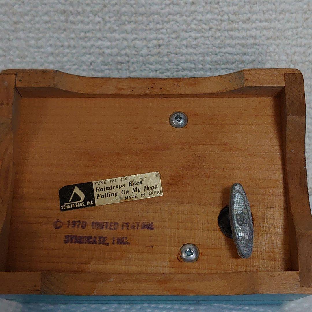 1970'スヌーピーオルゴール日本製