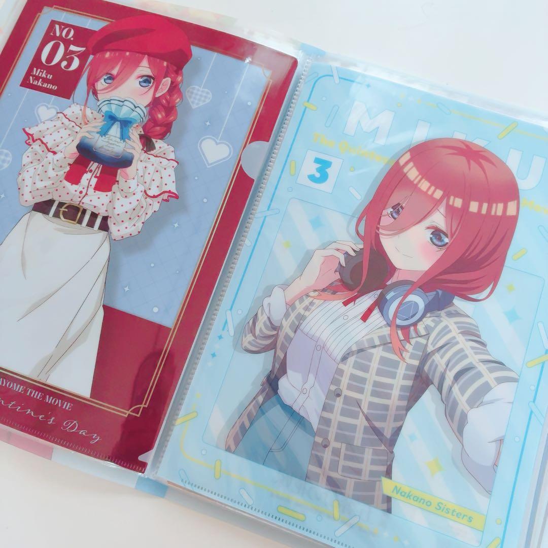 五等分の花嫁 ごと嫁 クリアファイル まとめ売り - メルカリ