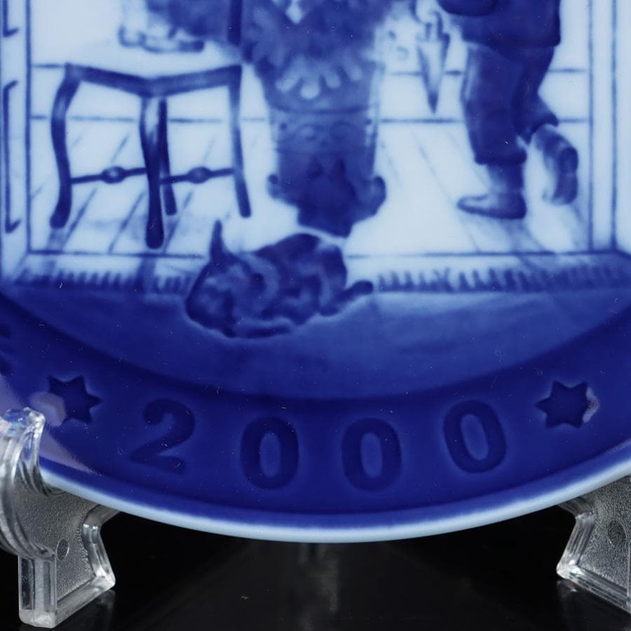 Y2549-34 ロイヤルコペンハーゲン イヤープレート 3枚セット