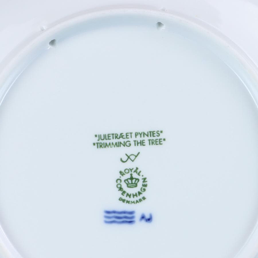 Y2549-34 ロイヤルコペンハーゲン イヤープレート 3枚セット