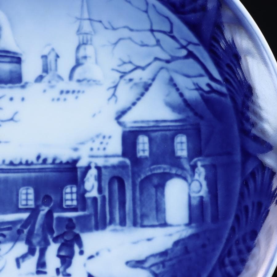 Y2549-34 ロイヤルコペンハーゲン イヤープレート 3枚セット