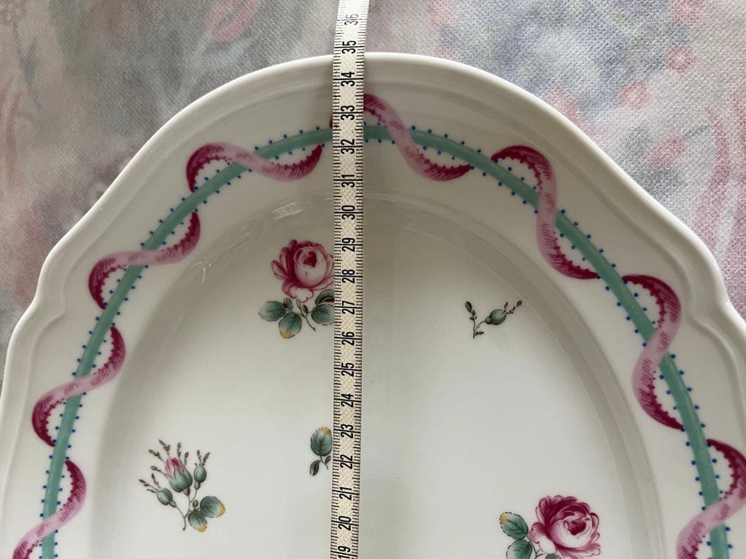 未使用　リチャードジノリ　ヴィラアドリアーナ　34㎝　皿　オーバルプラター