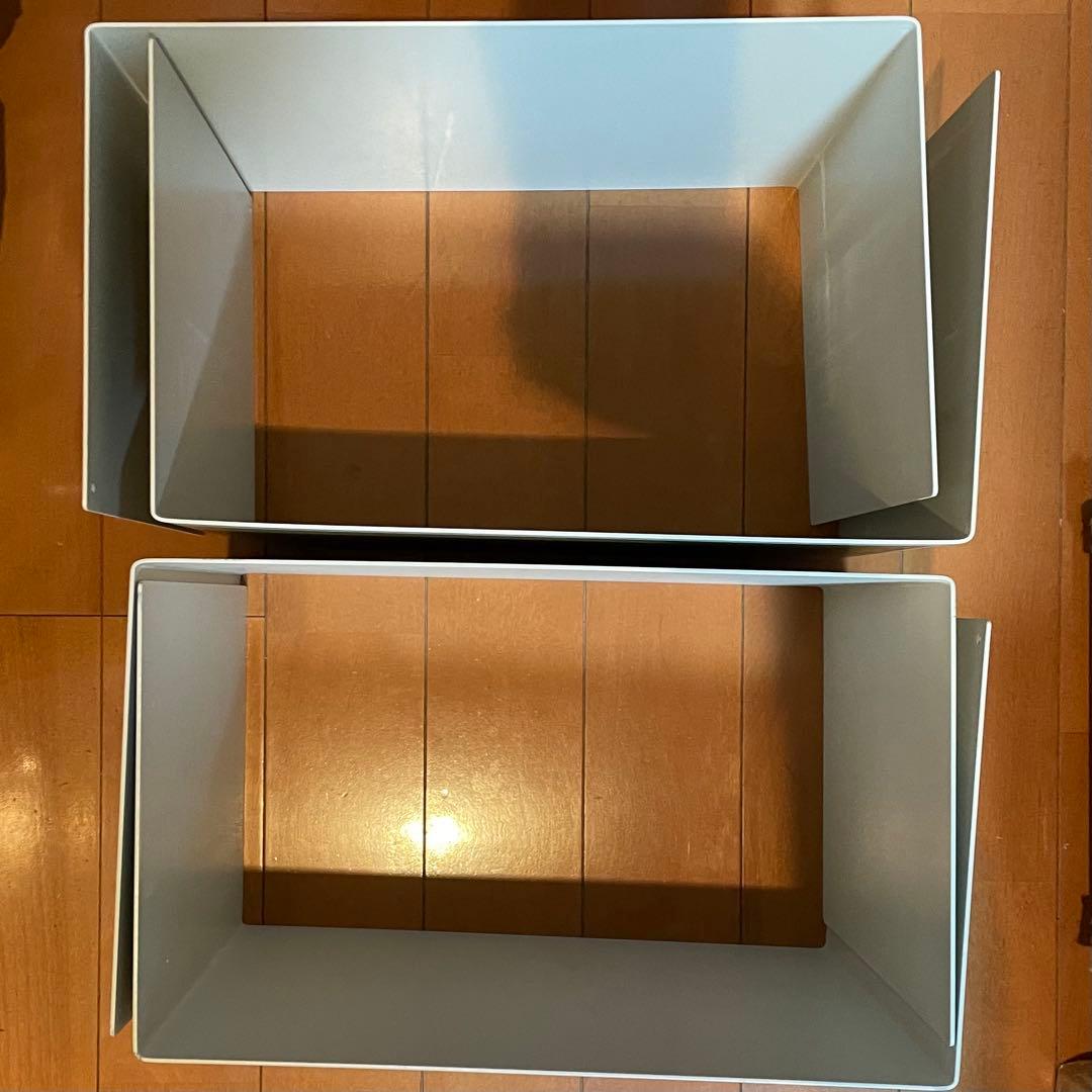 無印良品　スタッキングシェルフ　コの字棚　4個