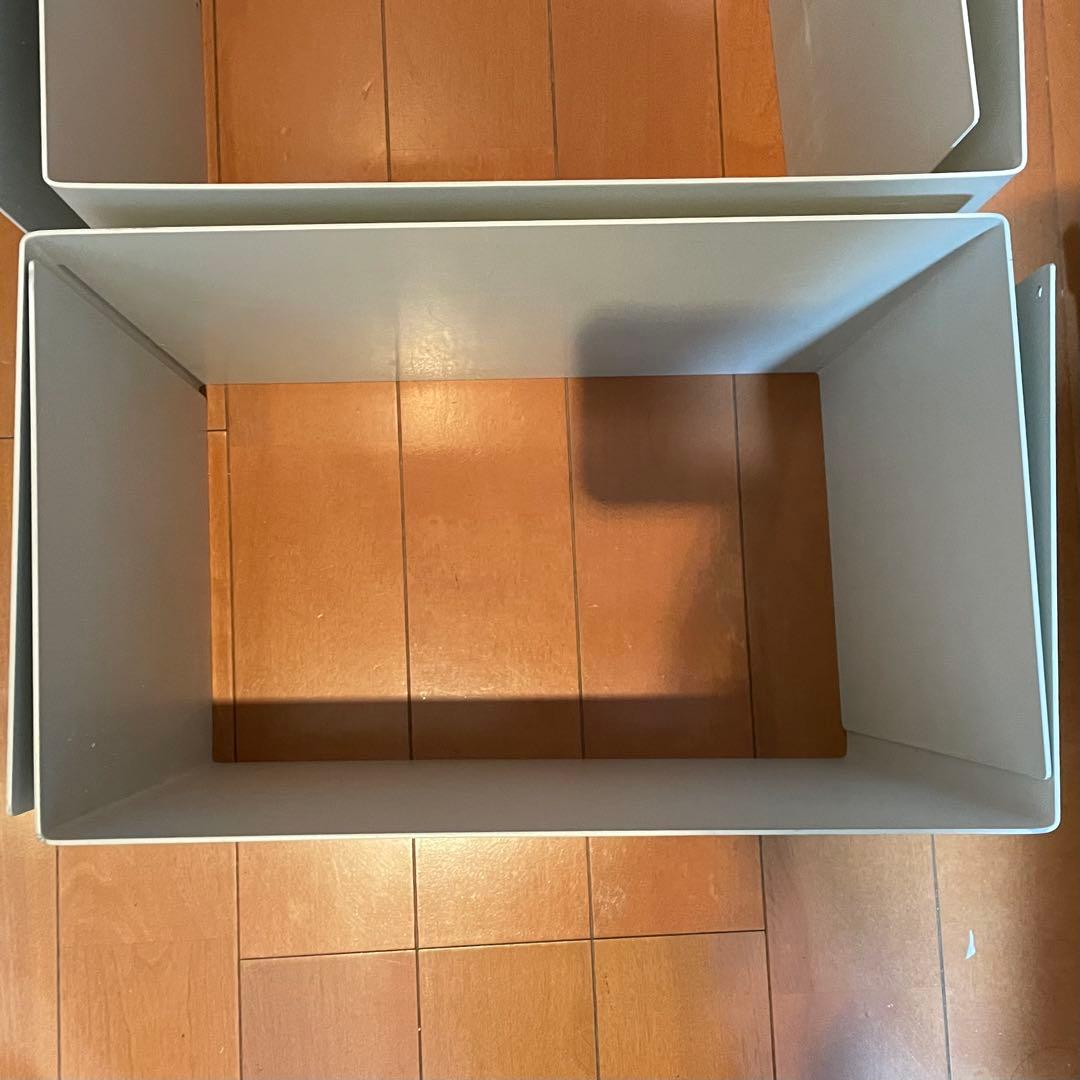 無印良品　スタッキングシェルフ　コの字棚　4個