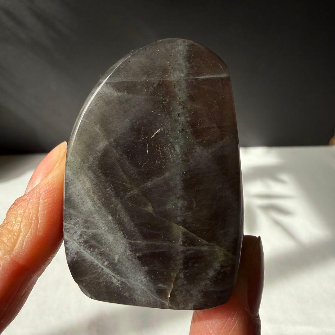 天然石ラブラドライトの原石 置物 NO.022313 - メルカリ