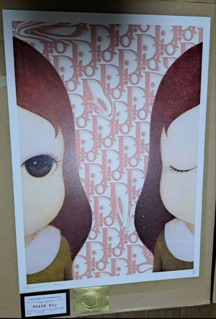 DEATH NYC 世界限定100枚 ポスター 奈良美智　ロッタちゃん　2枚組