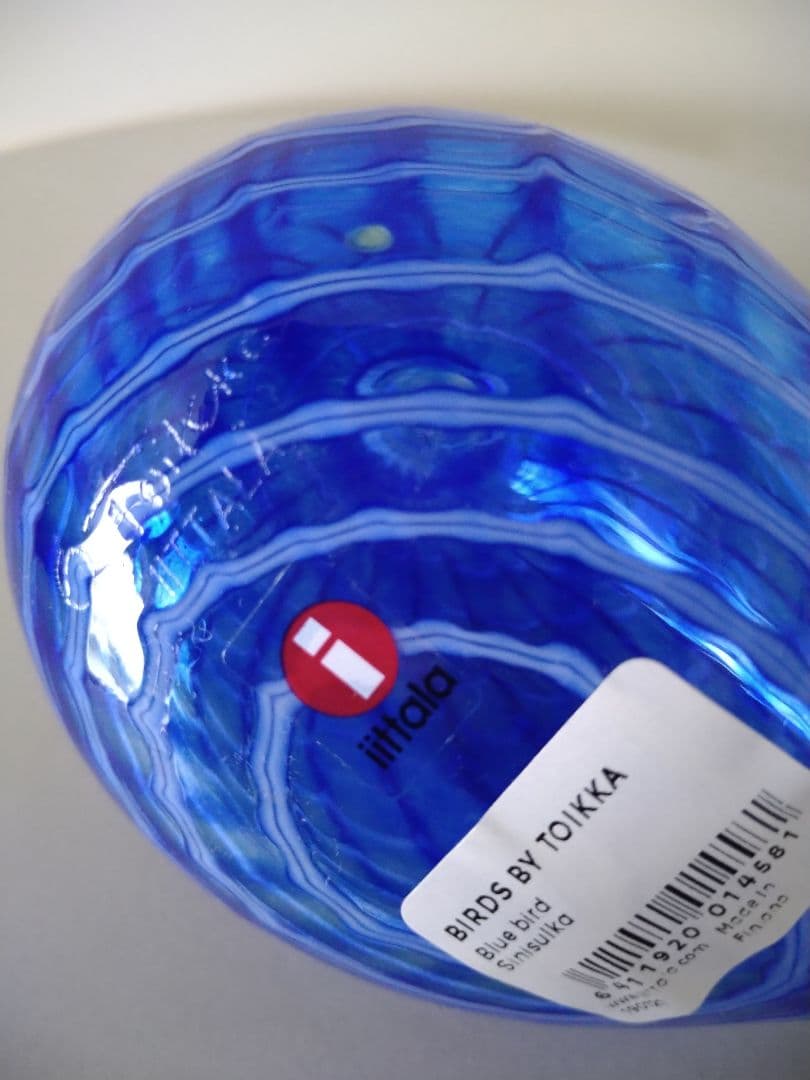 【未使用品】イッタラ　バード　Blue Bird　オイバトイッカ