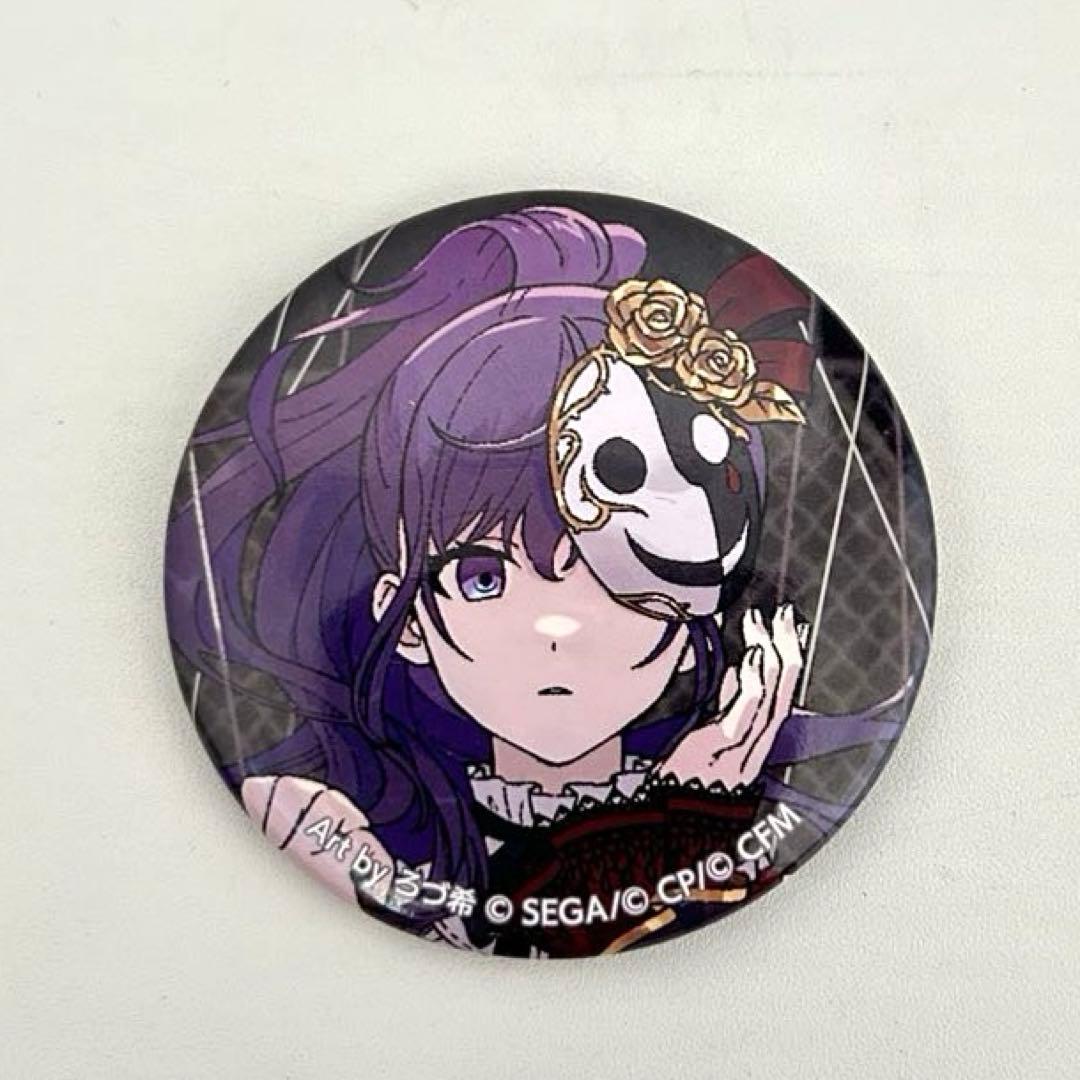 プロセカ 2DMV ジャックポットサッドガール 缶バッジ 朝比奈まふゆ
