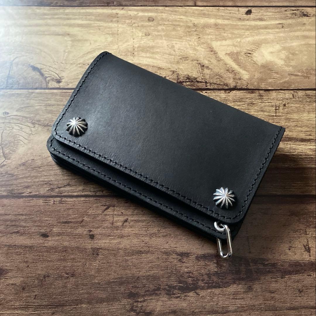 【Rj】トラッカーウォレット150（ミドル）3層【お札を折らずに収納】