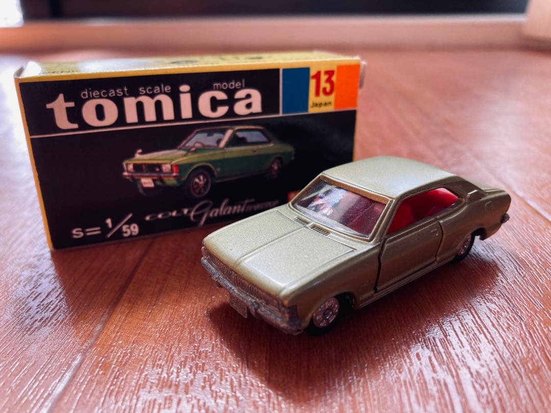 トミカ 黒箱 NO.13 コルト ギャラン ハードトップ 1Eホイール - メルカリ