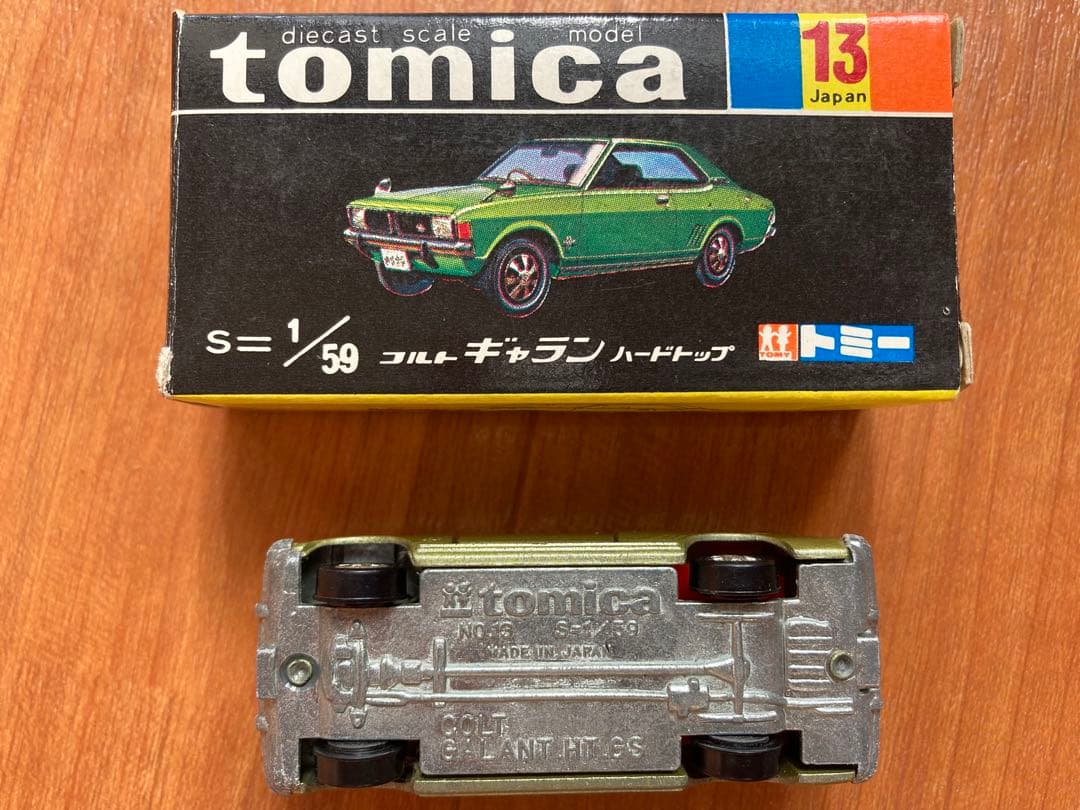 トミカ 黒箱 NO.13 コルト ギャラン ハードトップ 1Eホイール - メルカリ