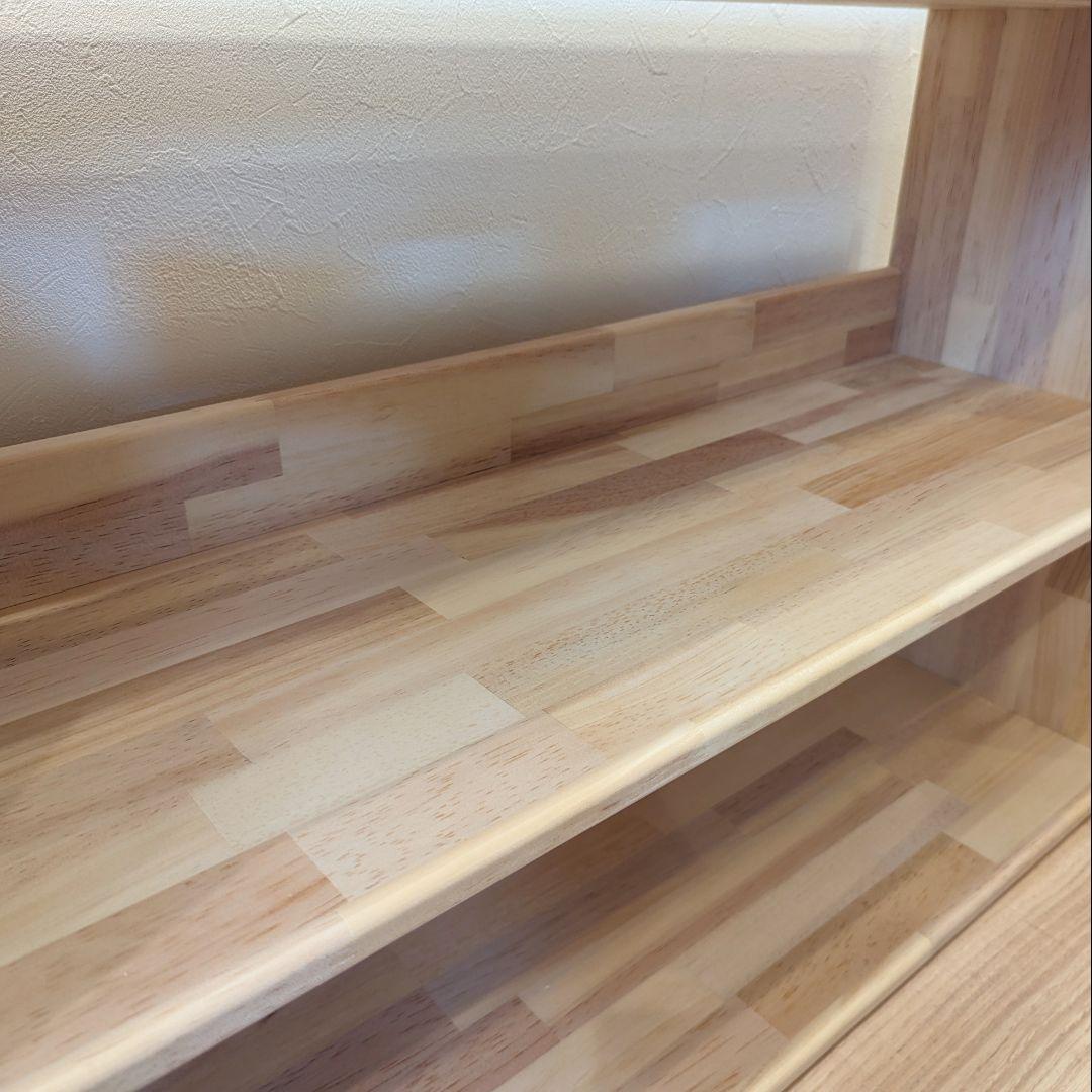 せんべい　おもちゃ棚　✨　絵本棚　モンテッソーリ木製棚　北欧　ハンドメイド