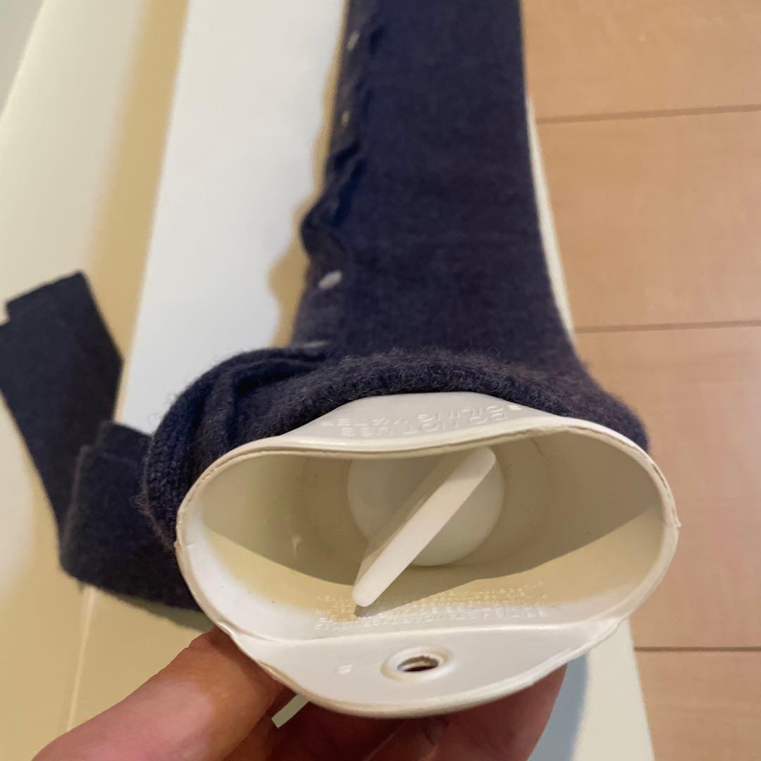 【新品】ユーユーボトル ロングカシミア湯たんぽ ネイビー