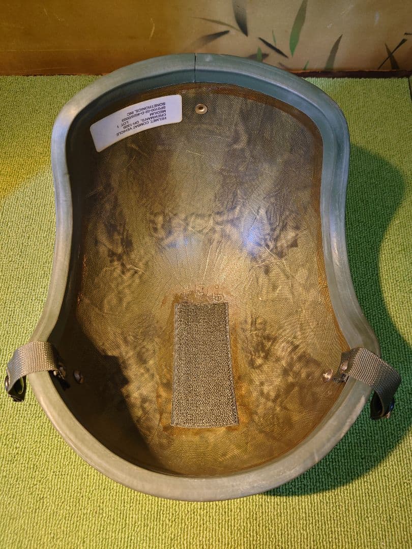 実物 米軍放出品 CVCタンカース DH-132Bハイカット防弾ヘルメット