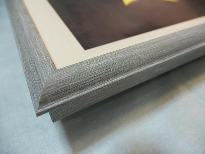 値下げ】風景画 油絵 香月泰男 F6絵画 月星 額付き 手描き 肉筆 - メルカリ