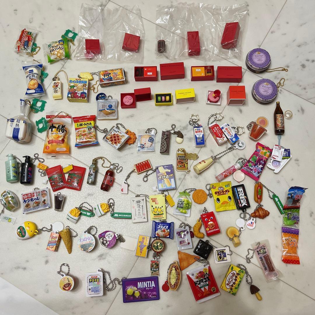 お菓子 食べ物 ガチャガチャ まとめ売り ミニチュア - メルカリ