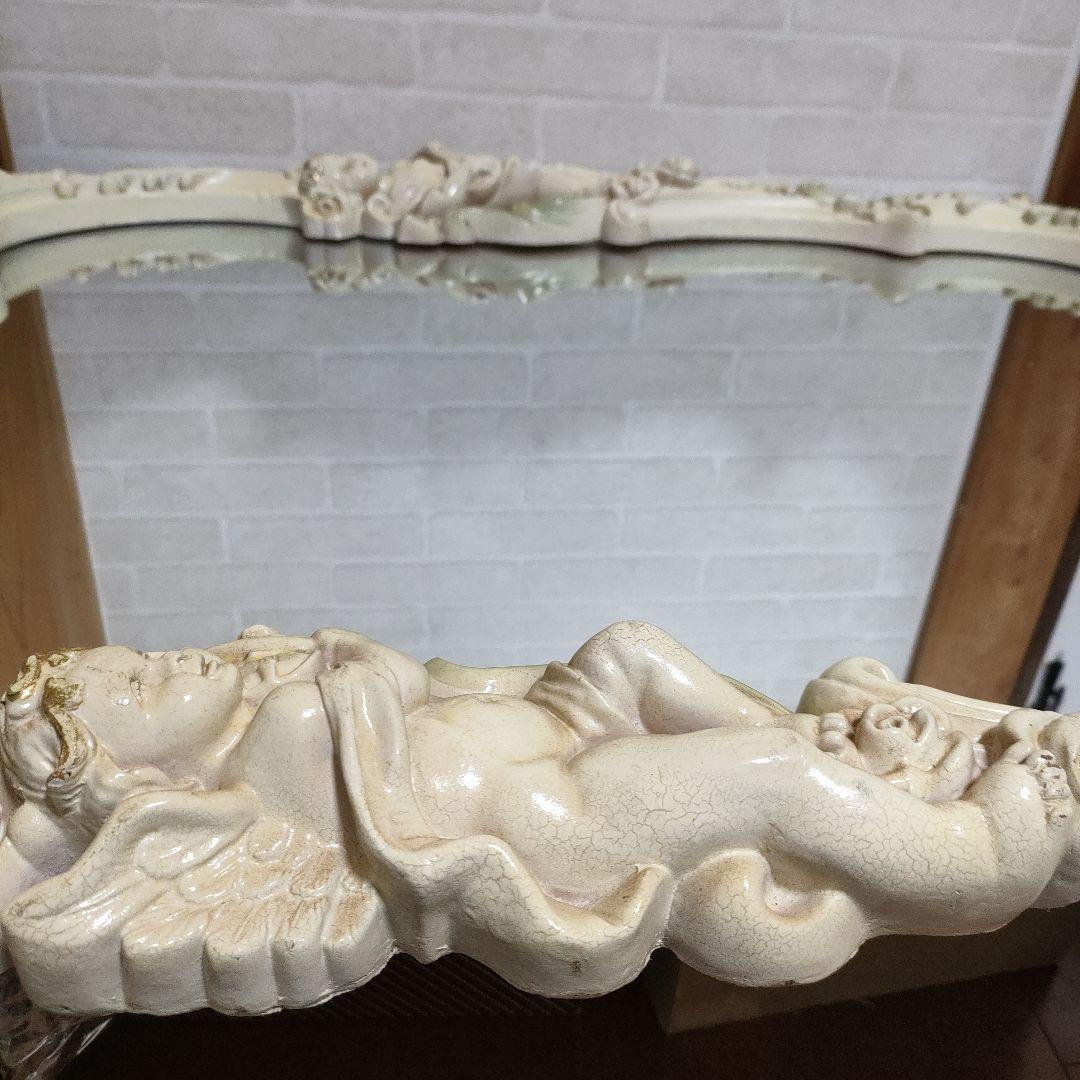 ロココ調 天使 ミラー プリンセス 高さ約110cm