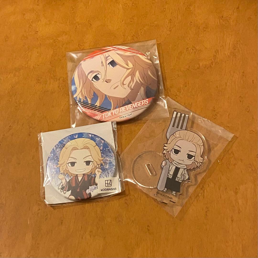 東京リベンジャーズ 佐野万次郎 缶バッチ・アクリルスタンド - メルカリ