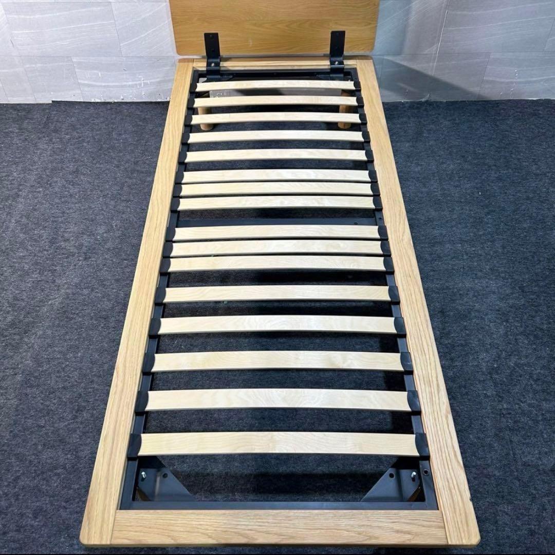 MUJI 無印良品 無印 ベッドフレーム シングル 天然木 シンプル d4949