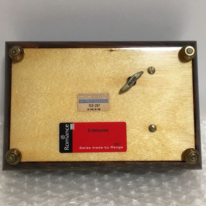 REUGE リュージュ オルゴール ロマンス ジョバン エーデルワイス スイス製