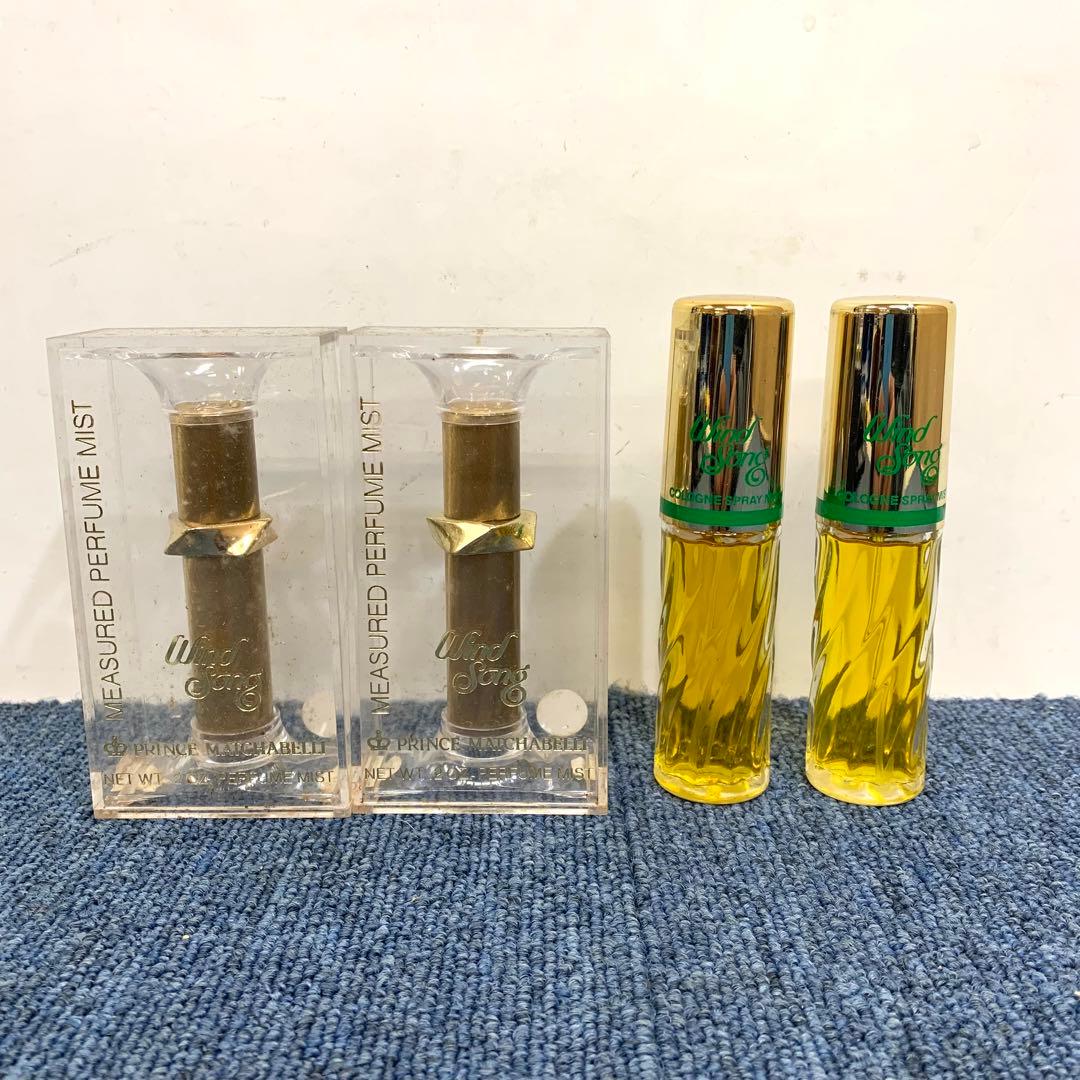 ウインドソング　プリンス　マチャベリ　香水　パフューム　CACHET 4つ