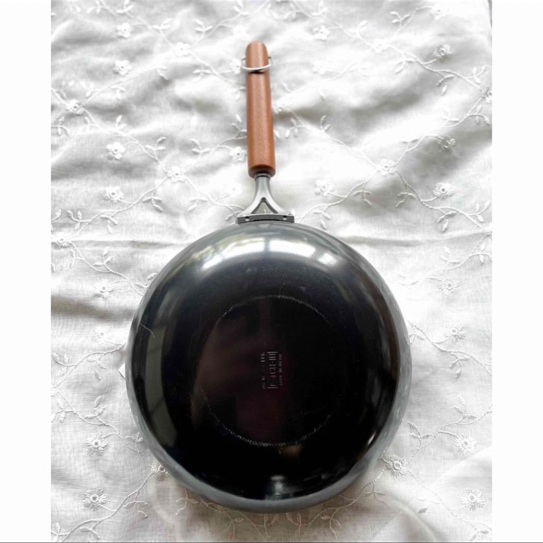 【新品】赤坂離宮 譚彦彬(たんひこあきひこ)厳選 中華お玉 鉄製フライパン