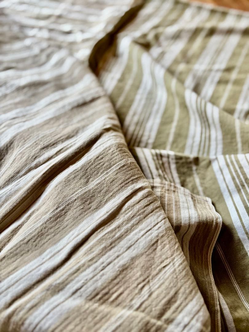 フランスアンティーク トワルドマトラ 大判 266×190cm ソファカバー等に