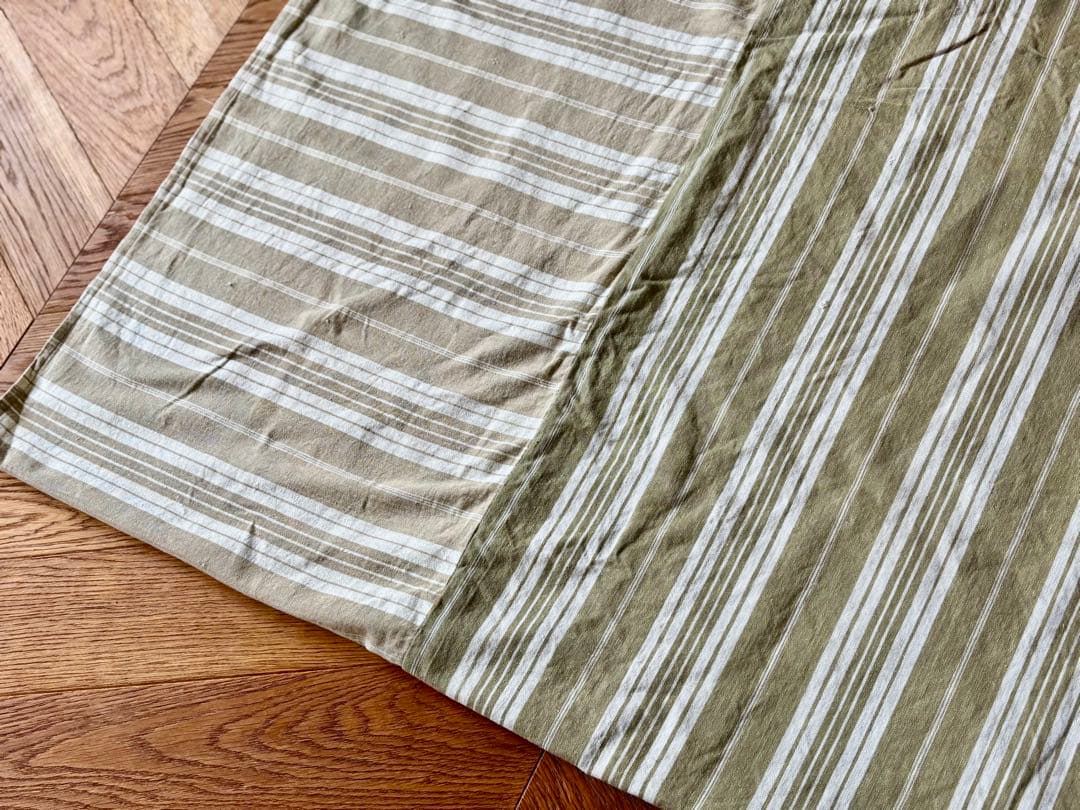 フランスアンティーク トワルドマトラ 大判 266×190cm ソファカバー等に