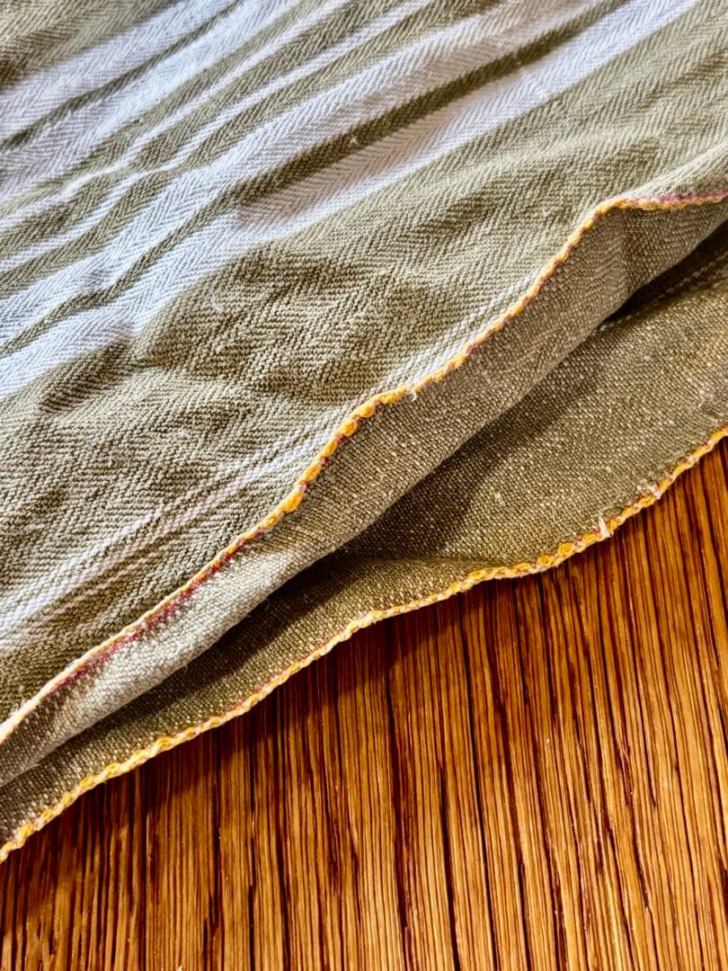 フランスアンティーク トワルドマトラ 大判 266×190cm ソファカバー等に