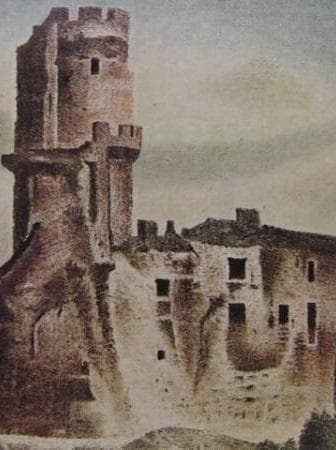 岡鹿之助、【望楼】、希少な大判額装用画集より、美品、日本人画家