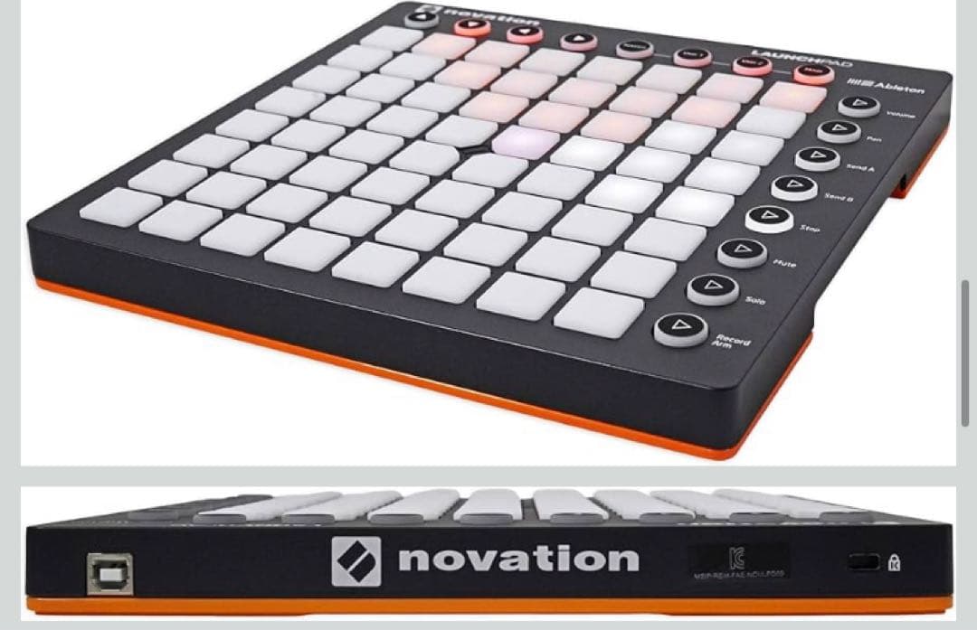 Novation Launchpad mk2 MIDIコントローラー Novation LAUNCHPAD MINI MK2 MKII USB MIDI DJ Controller 64-Pad+