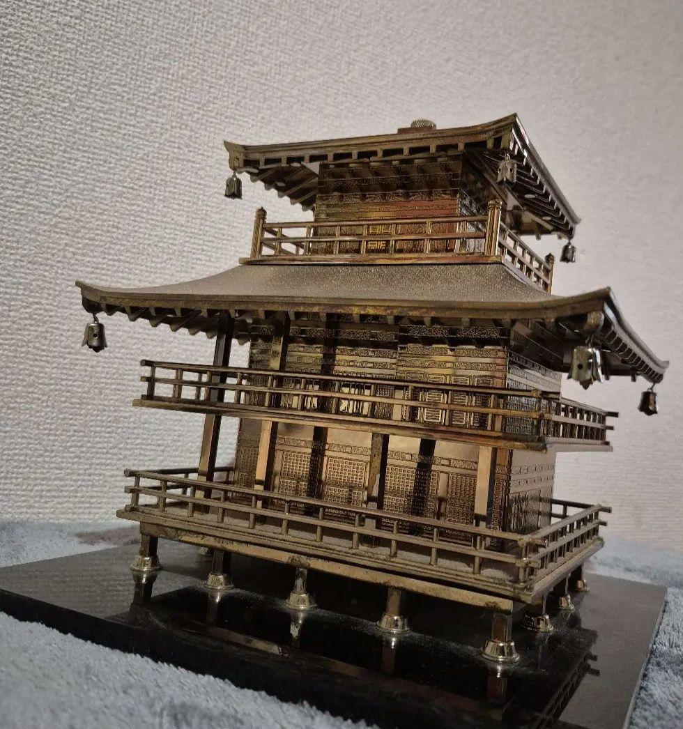 金閣寺　置物　インテリア　レトロ　骨董品　和モダン