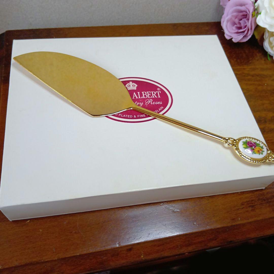 箱入り オールドカントリーローズ フォーク6本＆ケーキサーバーセット