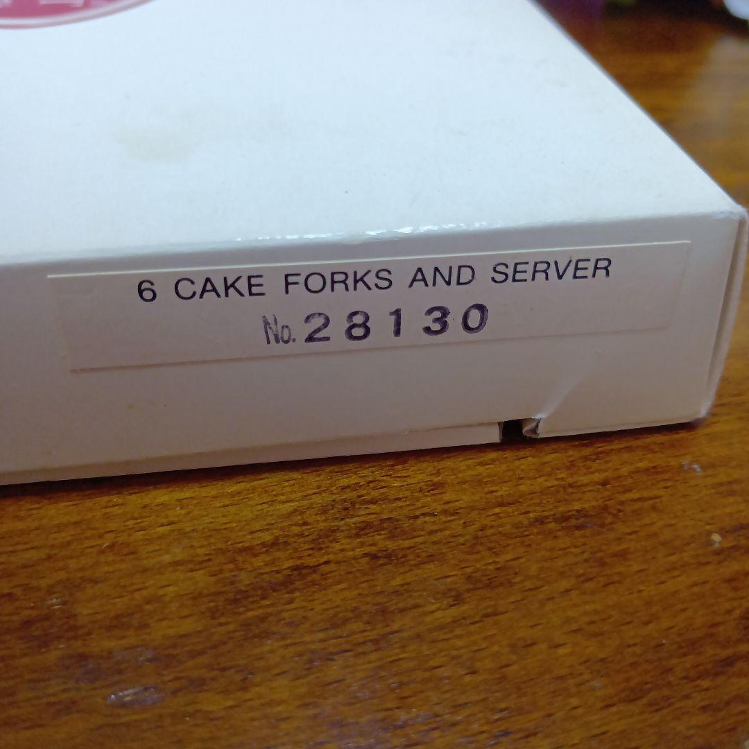 箱入り オールドカントリーローズ フォーク6本＆ケーキサーバーセット