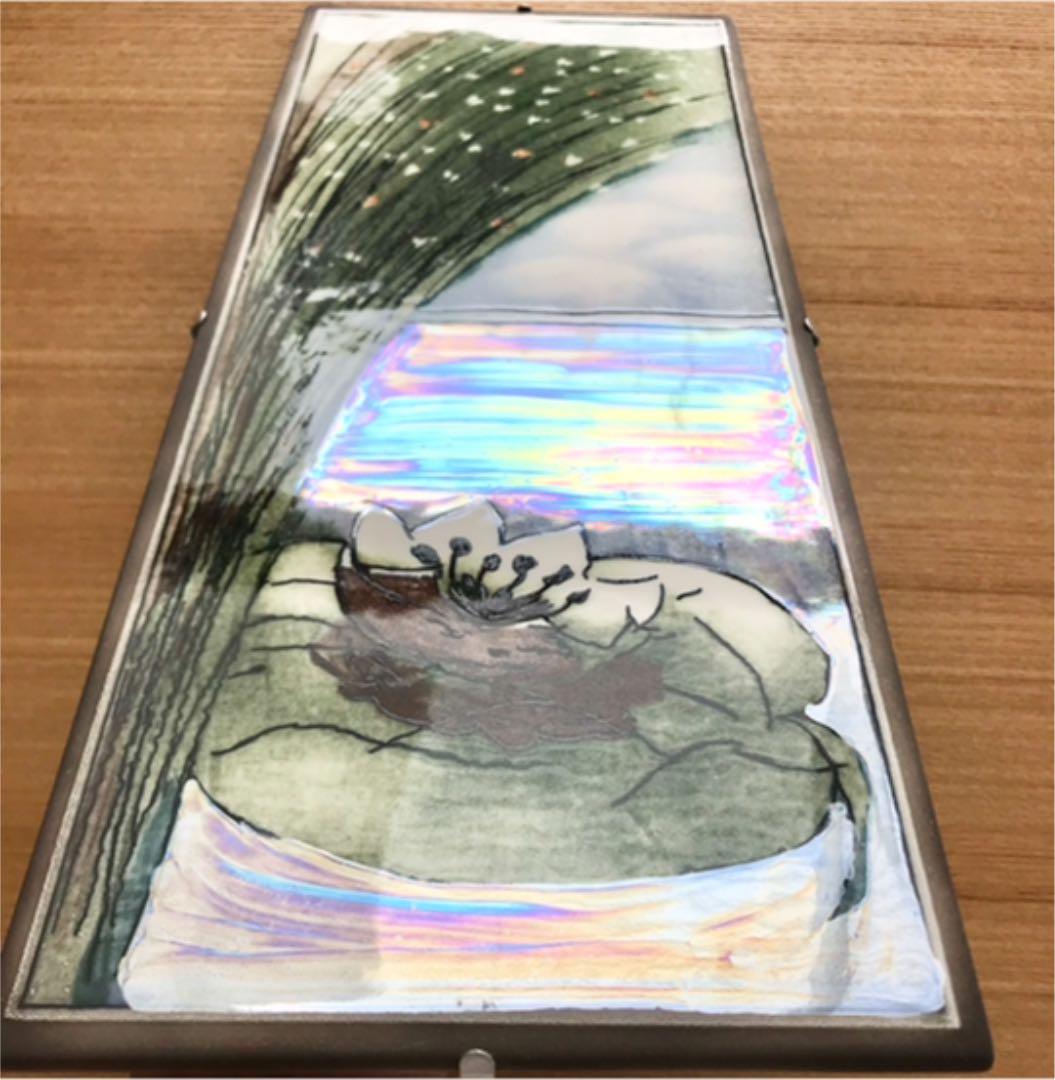 ARABIA ヘルヤ \"Hymyilevä Luonto\" 陶板画