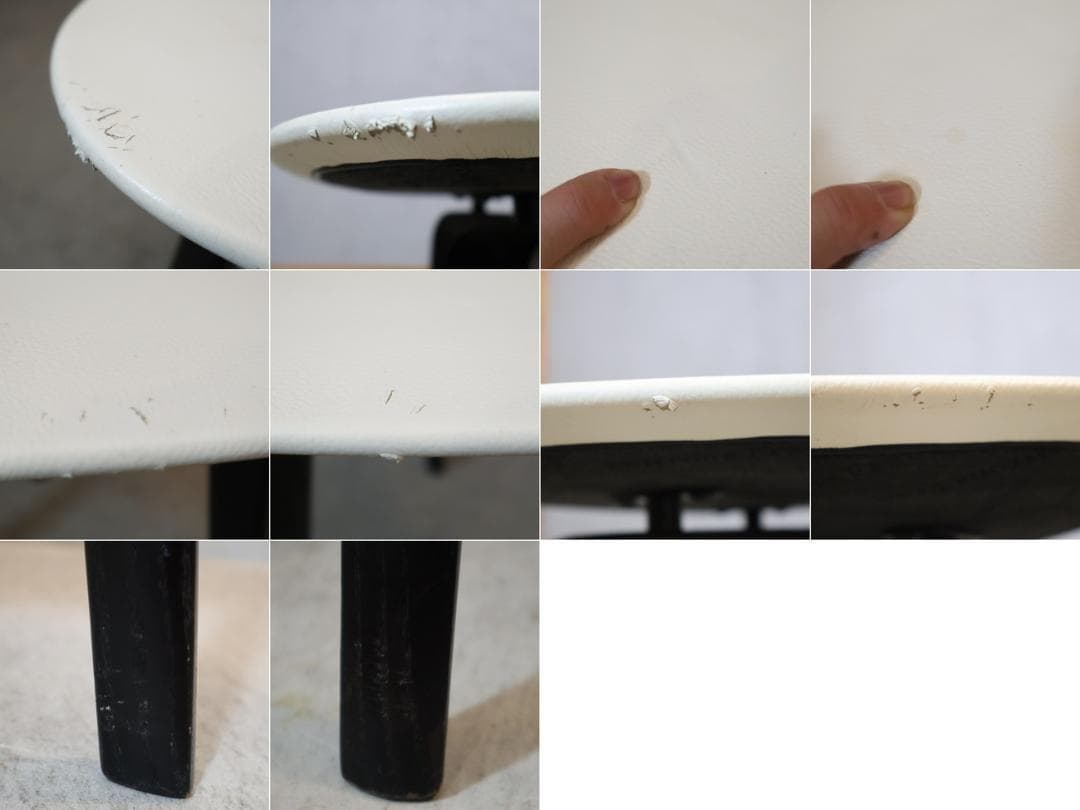 ポルトローナフラウ フィオリーレ サイドテーブル 本革 レザー IDC大塚 高級