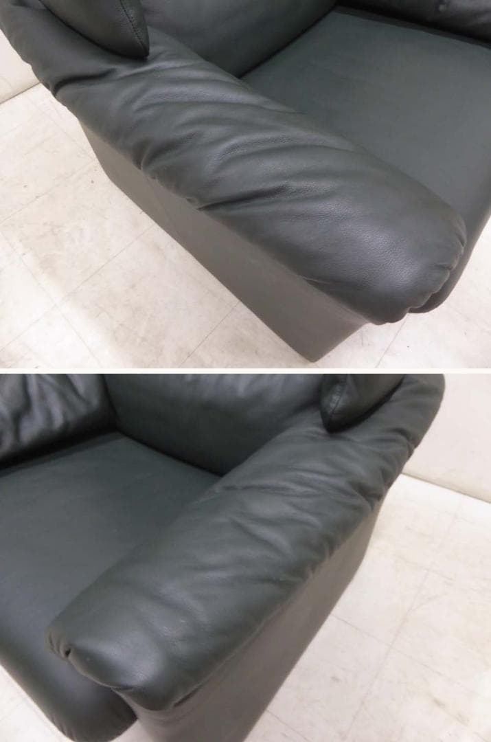 ■erpo エルポ■ドイツ ポルトフィノ 本革レザー リクライニングソファ