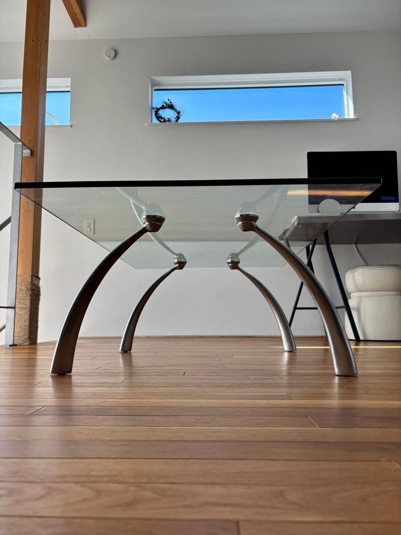 大塚家具 ROLF BENZ ロルフベンツ ガラステーブル コーヒーテーブル