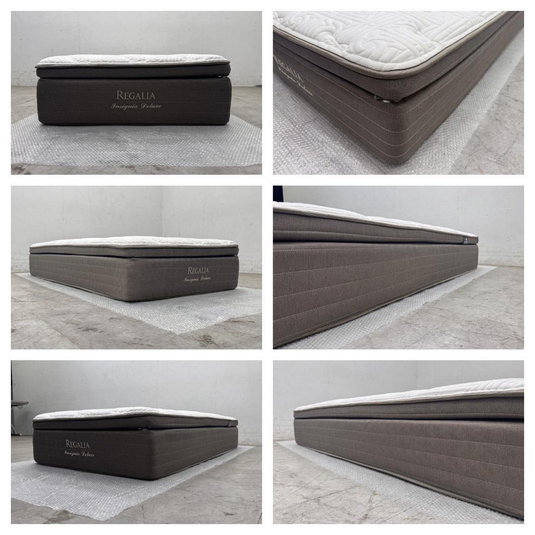 T7314☆展示品☆レガリア☆インシグニアDX☆キングスダウンシングルマットレス