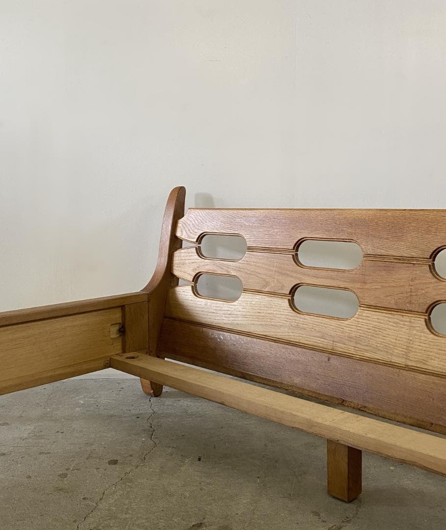 \"guillerme and chambron\" ベッド フランス ビンテージ