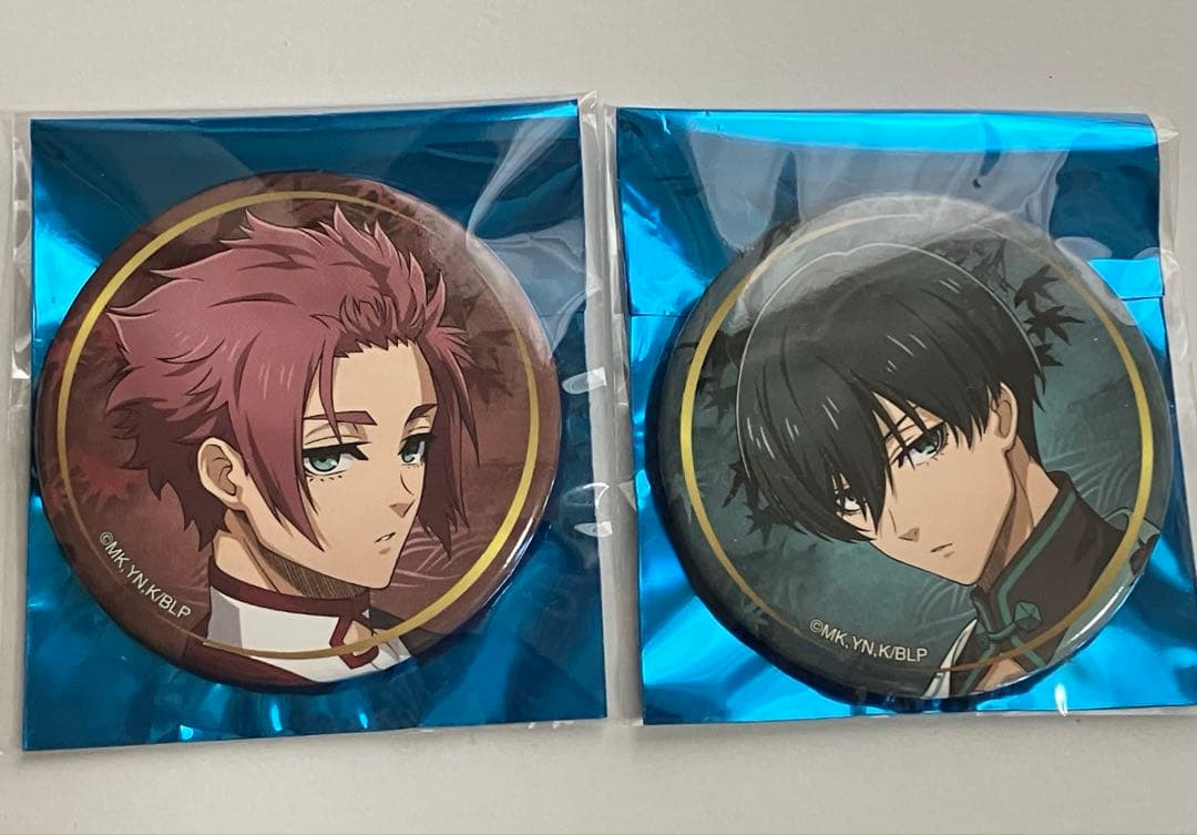 ブルーロック スマイルベースカフェ アクリルカード 缶バッジ 糸師冴