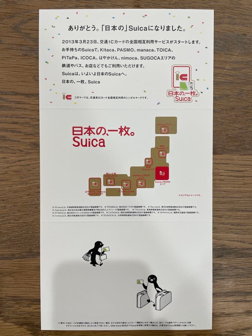 交通系ICカード全国相互利用開始記念Suica - メルカリ