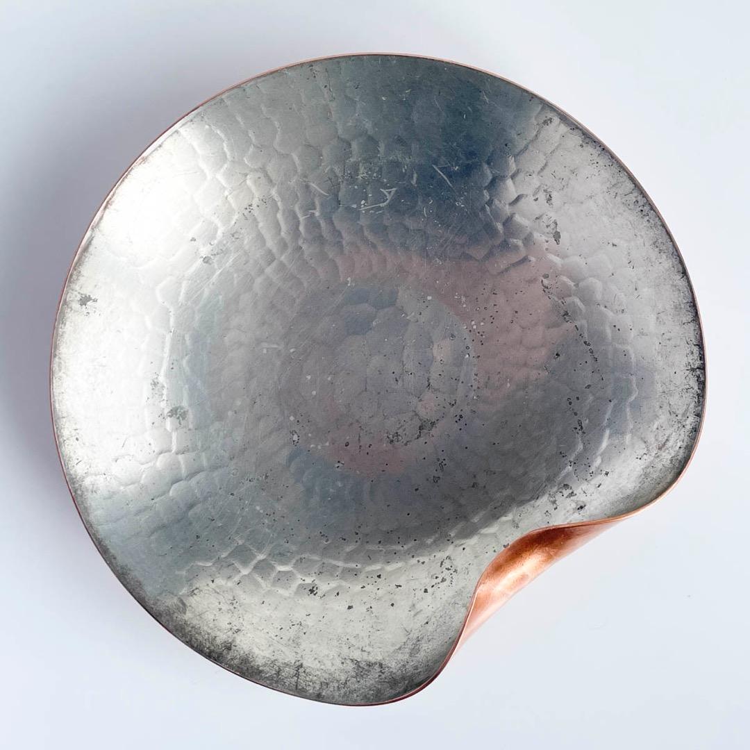 【羊】京都 有次 銅 お皿／トレイ／プレート『シェル』6枚セット