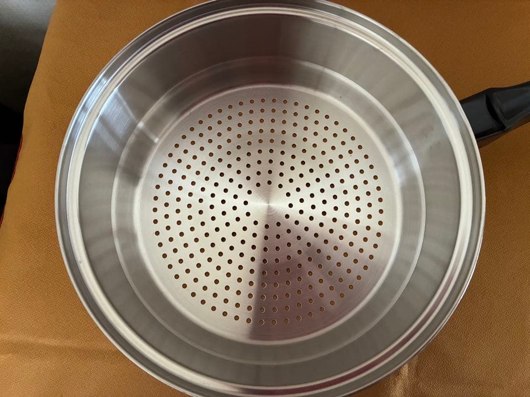 インコア INKOR スチーマー・鍋セット 片手鍋 蒸し器 4点セット