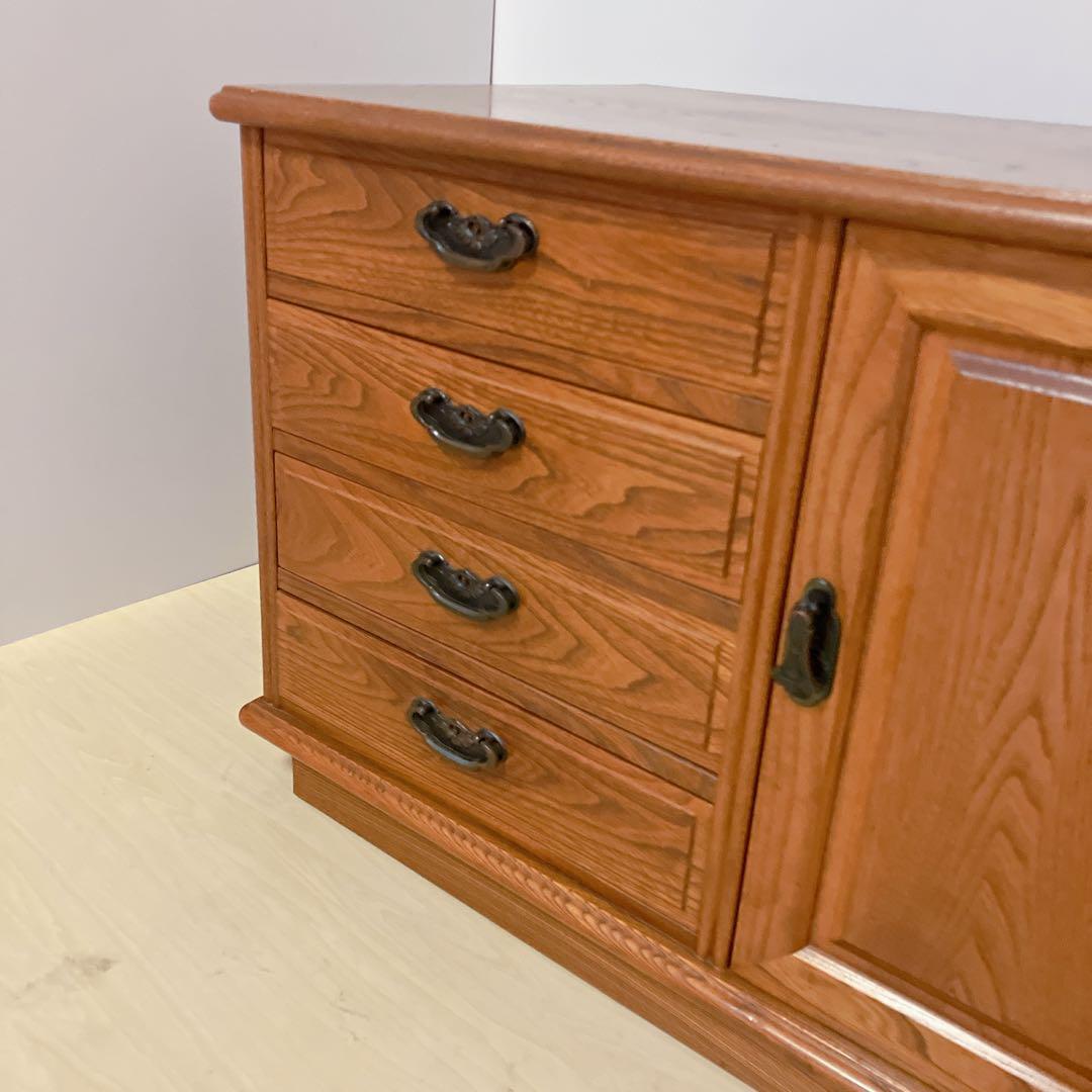 天然木　木製　チェスト　サイドチェスト　サイドラック　ローボード　箪笥