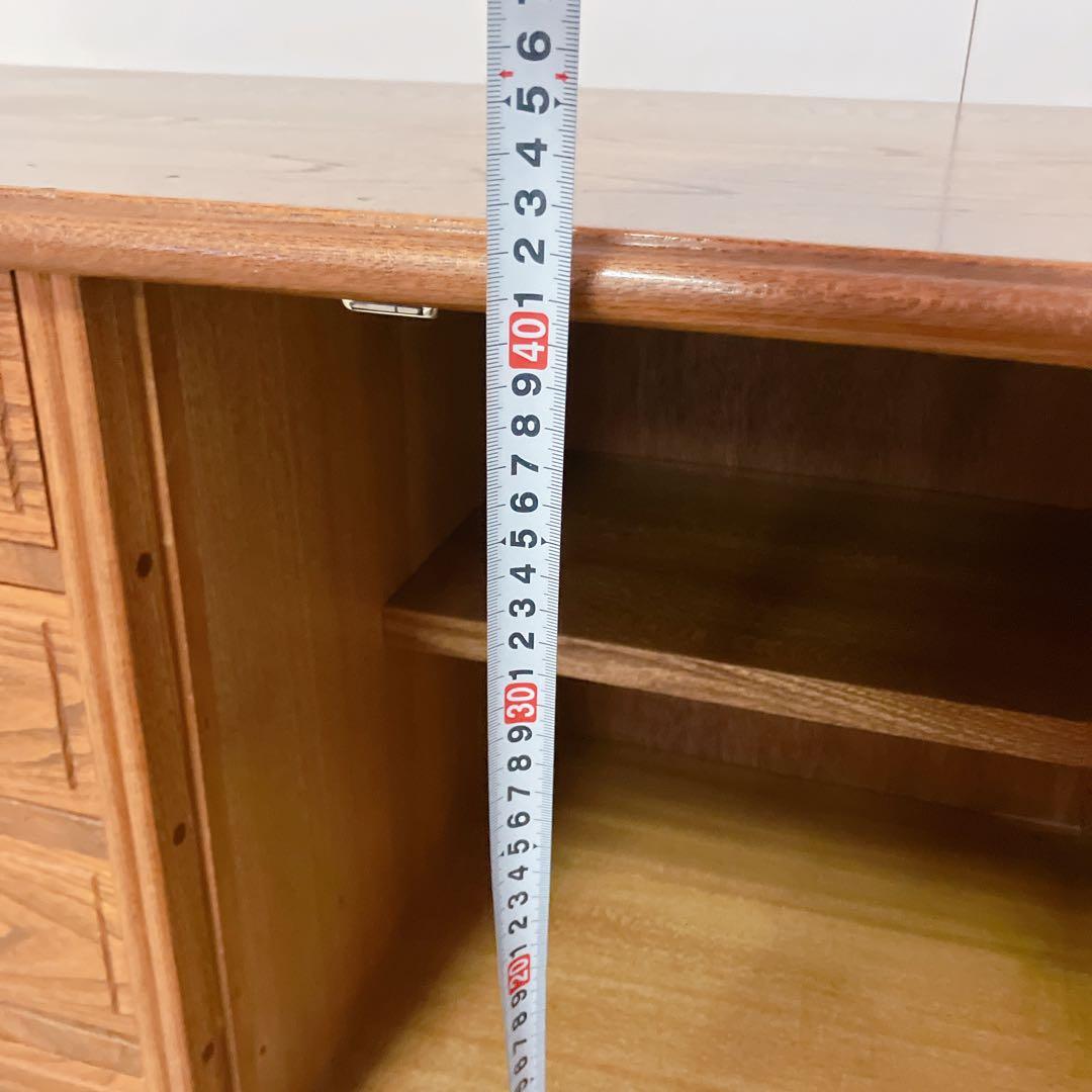 天然木　木製　チェスト　サイドチェスト　サイドラック　ローボード　箪笥