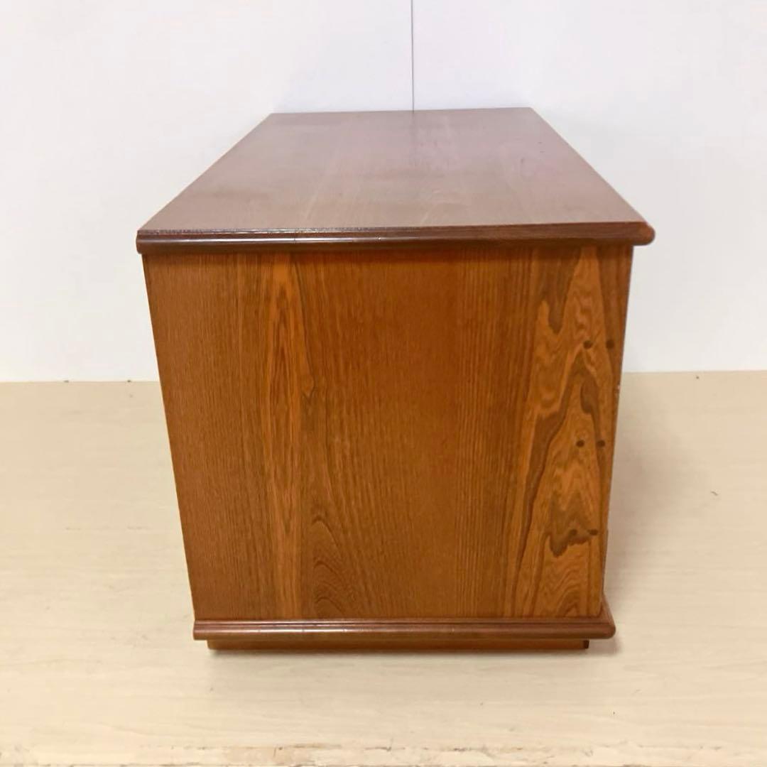 天然木　木製　チェスト　サイドチェスト　サイドラック　ローボード　箪笥