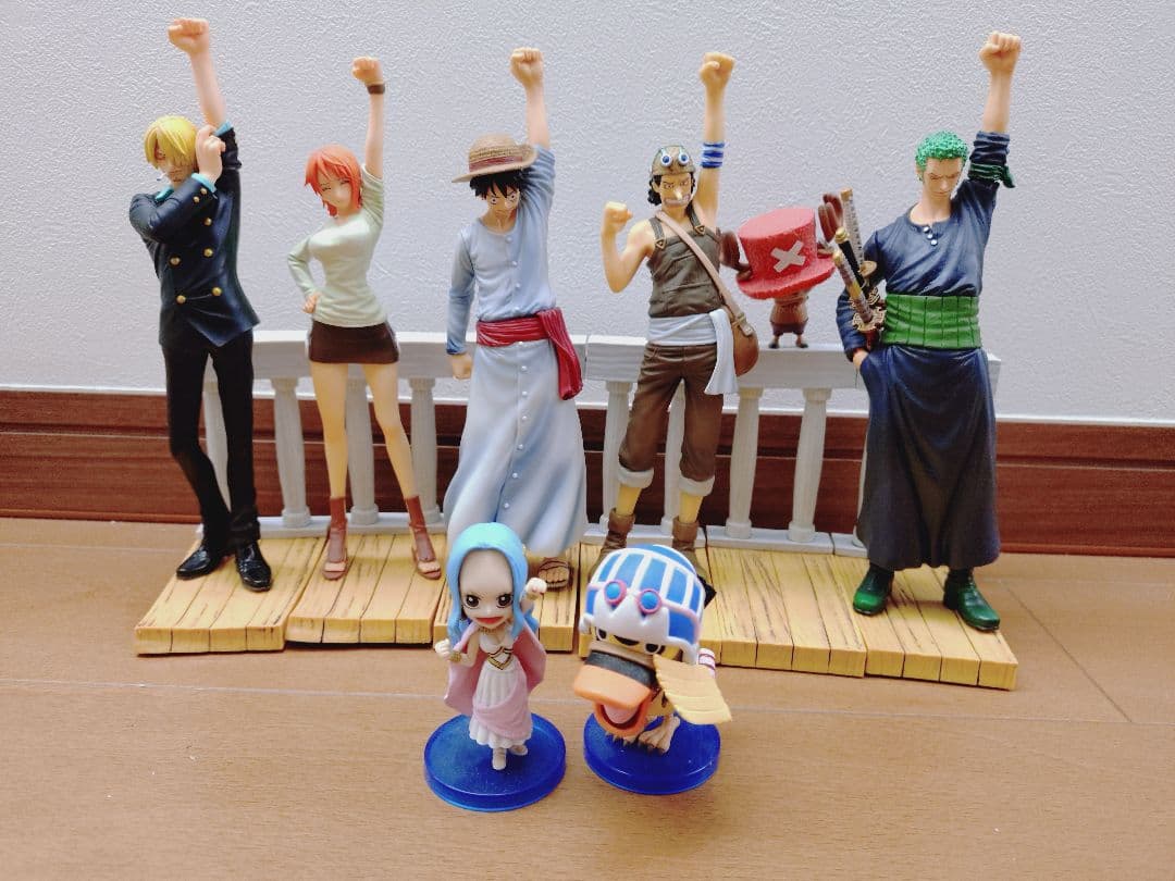 ワンピース ドラマチックショーケース 8体セット アラバスタ