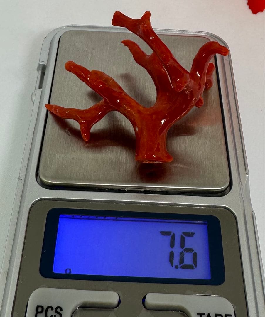 10276天然珊瑚原木の置き物、又は穴あるからアクセサリーにも最適