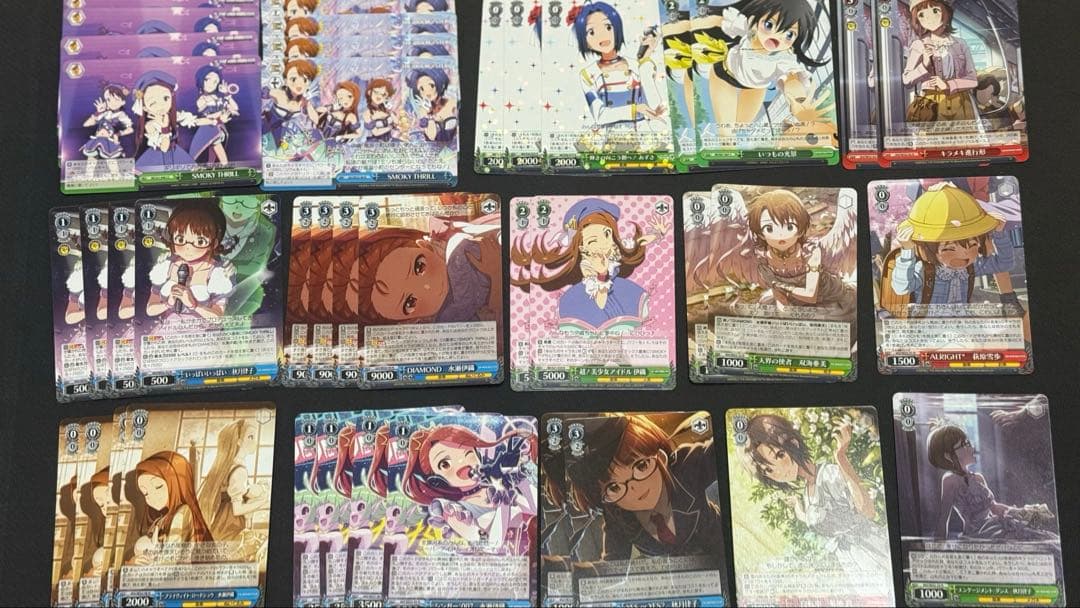 ヴァイスシュヴァルツ　アイドルマスター　デッキ　デッキパーツ付き